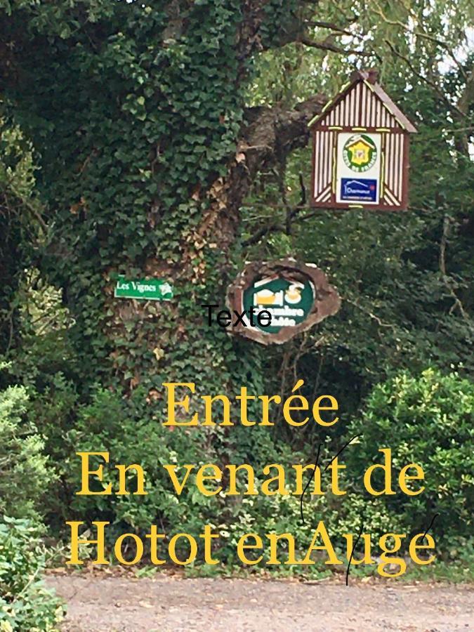 La Ferme Des Vignes Hotot-en-Auge Exterior foto